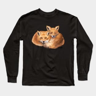 Foxes Long Sleeve T-Shirt